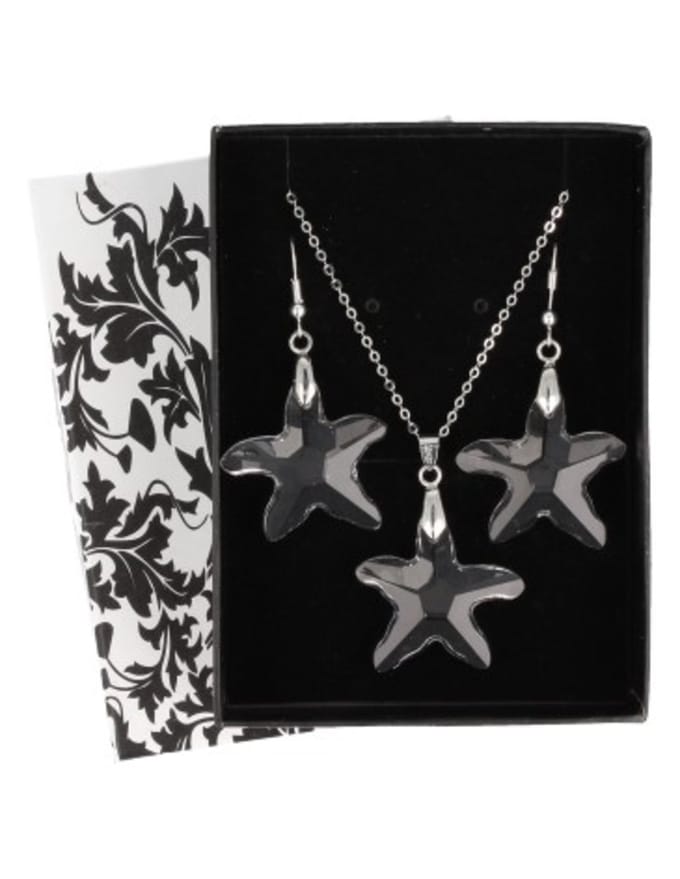 Feng shui ster hanger / oorbellen set