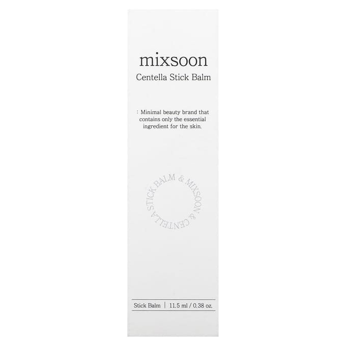 Mixsoon, Centella Stick Balm, 0.38 oz (11.5 ml) white