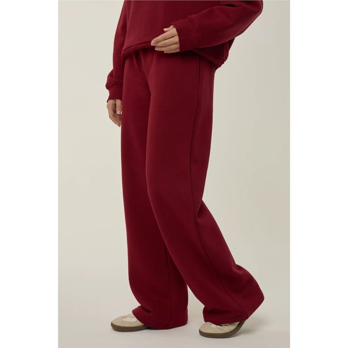 Trekkoord Taille Brede Pijpen Joggingbroek