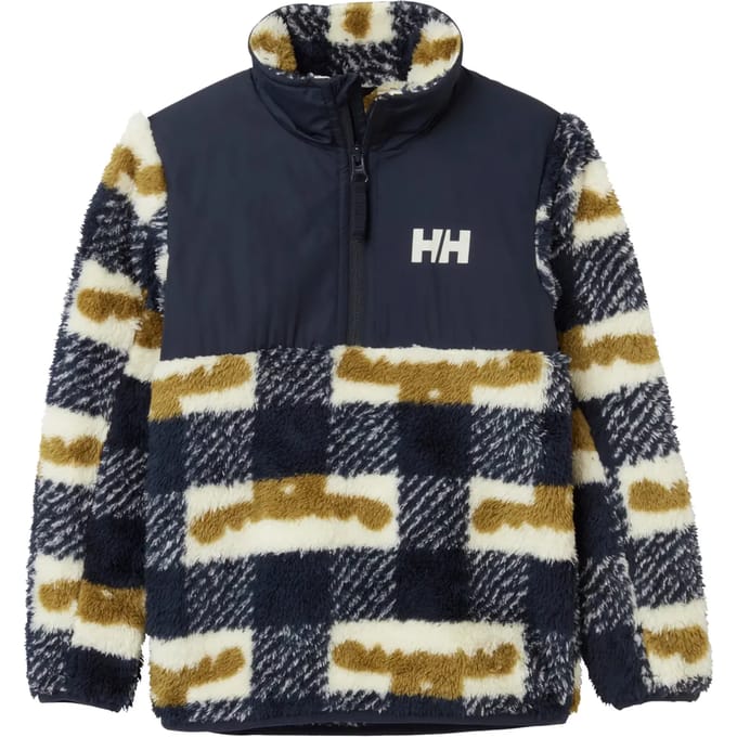 Helly Hansen Champ Fleece Met Halve Rits Blauw 5 Years Jongen