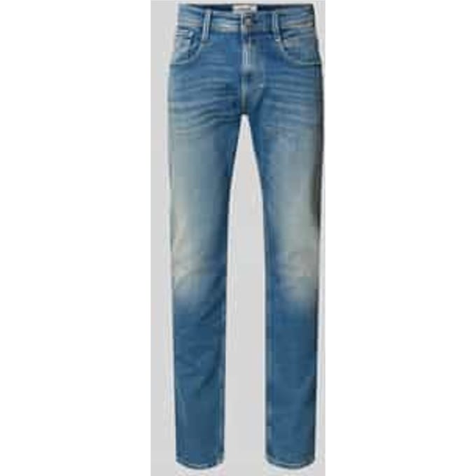 Slim fit jeans in 5-pocketmodel Model 'Anbass'