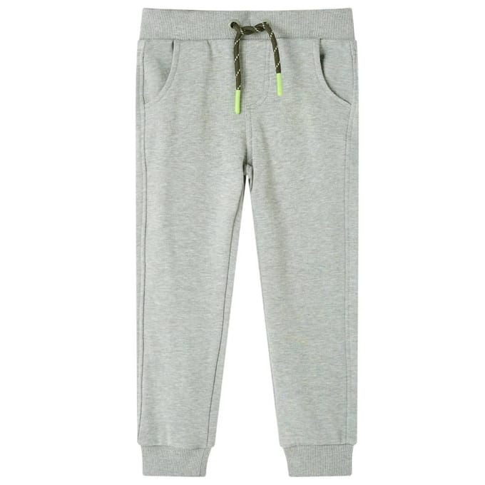 vidaXL Kinderjoggingbroek 92 lichtkaki