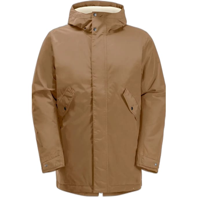 Jack Wolfskin Talforst Parka Bruin M Man