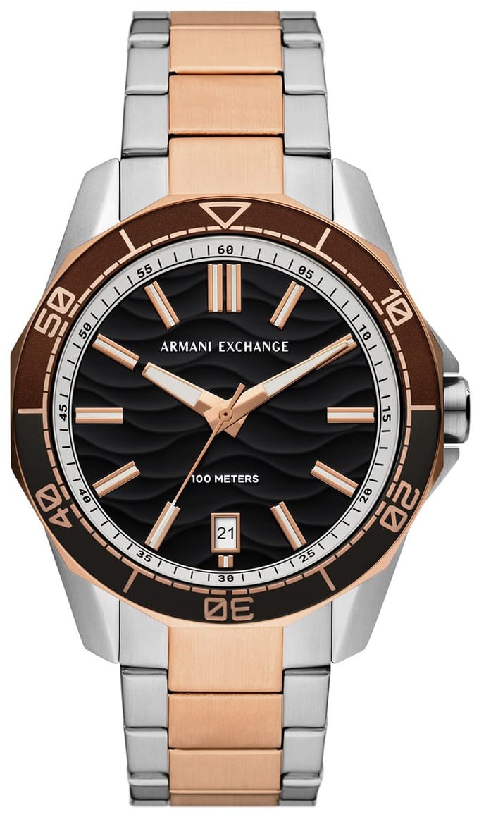 Armani Exchange Spencer AX1962 Horloge - Staal - Multi - Ø 44 mm