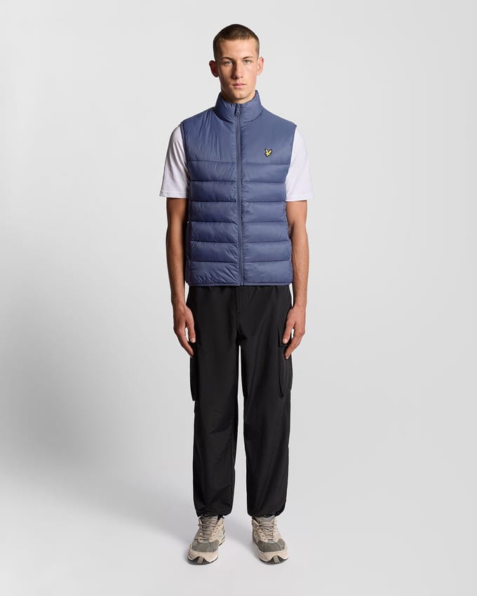 Mouwloze gewatteerde jas Lyle & Scott