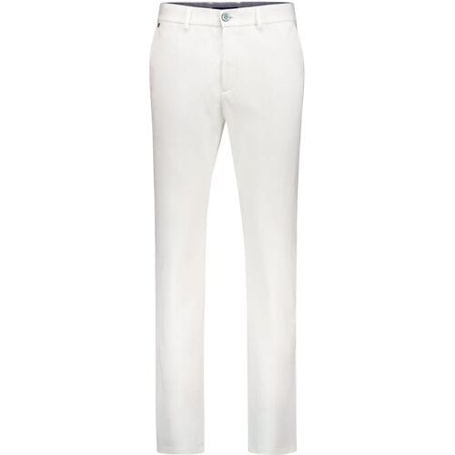 Gardeur Broek Tonic Subtle Faux Uni Cool Touch Resort Chic Ecru / male
