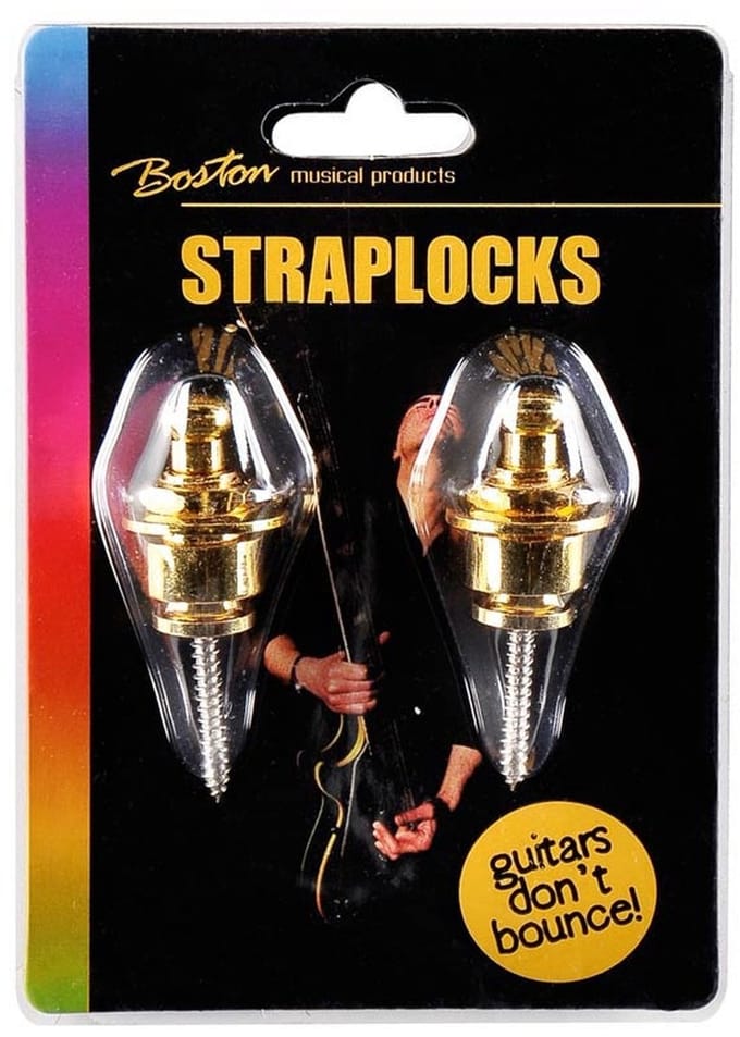 Straplock systeem - Boston BSL-20-GD - Met schroeven - Goud