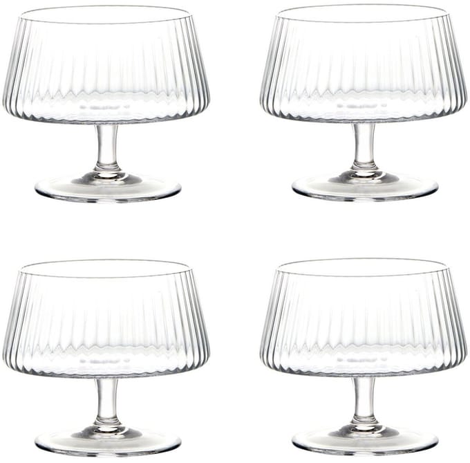 Anton Studio Designs Empire Individuele Trifle Bowls van helder glas - Dessertschalen