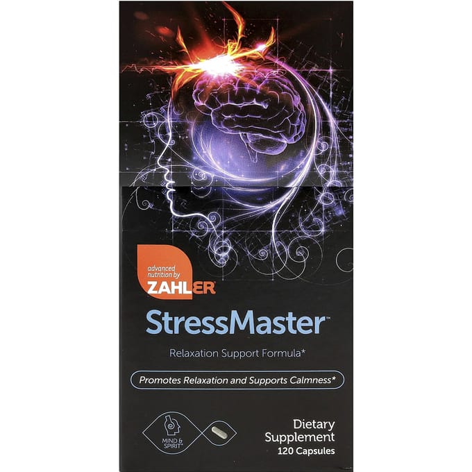 Zahler, StressMaster, Ontspanningsformule, 120 Capsules