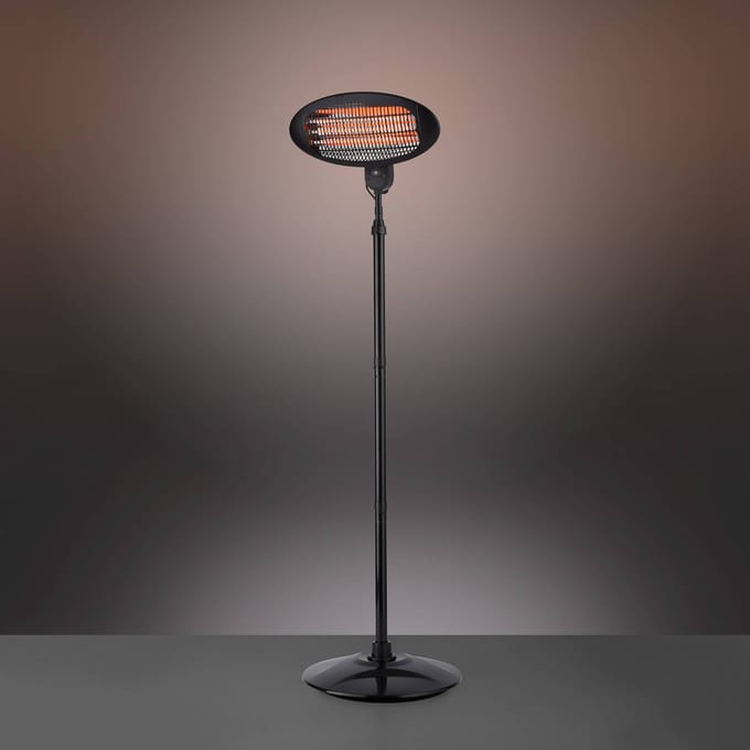 JUST LIGHT. GmbH Standkachel Glow, IP34, 650W/1350W/1500W