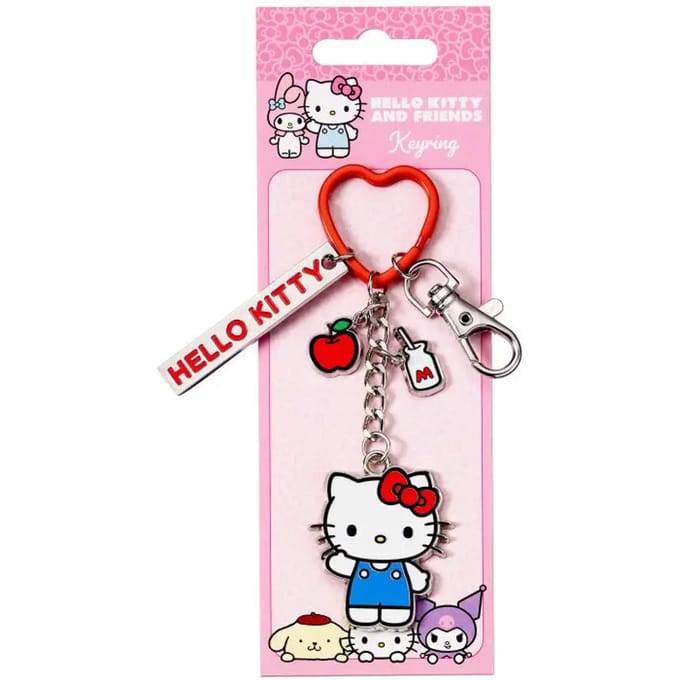 The Carat Shop - Hello Kitty Hello Kitty Unisex Sleutelhanger - meerkleurig - Standard