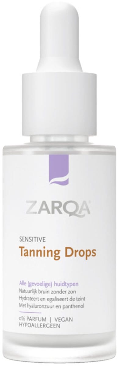 ZARQA Tanning Drops - 30 ml - hypoallergeen