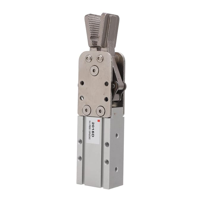 Luchtcilinder Robotische Klemklem Gesinterd Carbide Dubbelwerkende Pneumatische Mini Klemklem