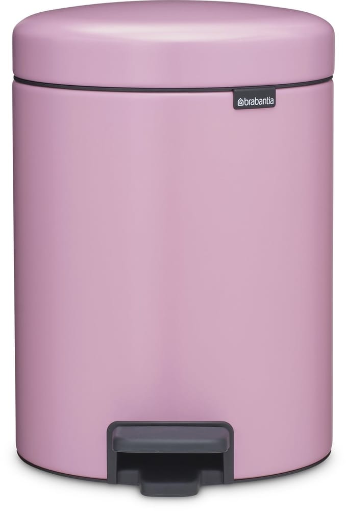 Brabantia NewIcon Prullenbak - 5 liter - Badkamer - Lilac Pink