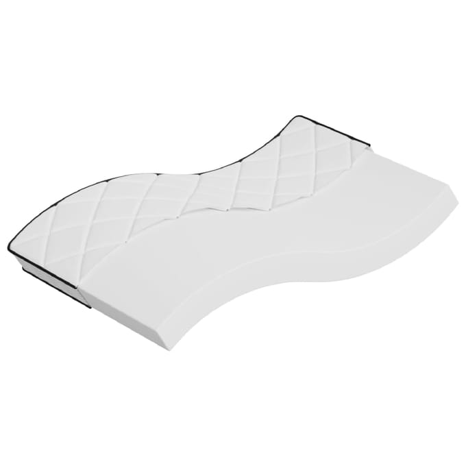 vidaXL - Schuimmatras - middelzacht - 120x200 - cm
