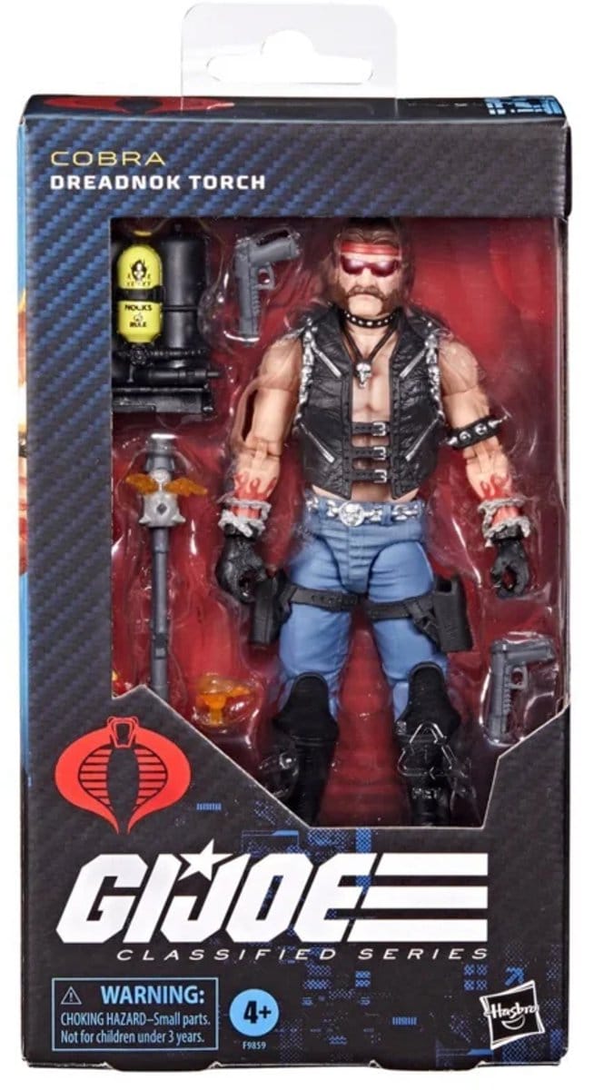 G.I. Joe - Classified Series Dreadnok Torch Action Figure 15 cm