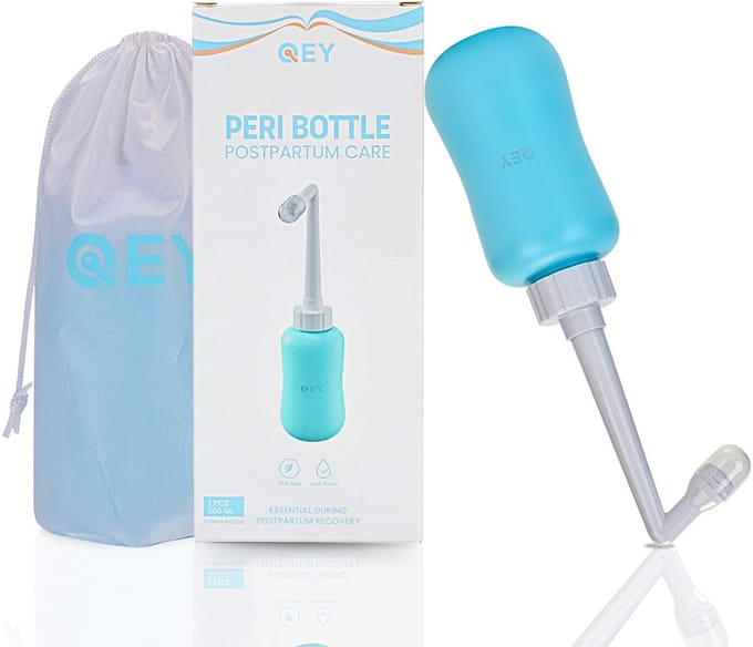 QEY® - Perineum Spoelfles - Postpartum - Vaginale Douche - 360ml