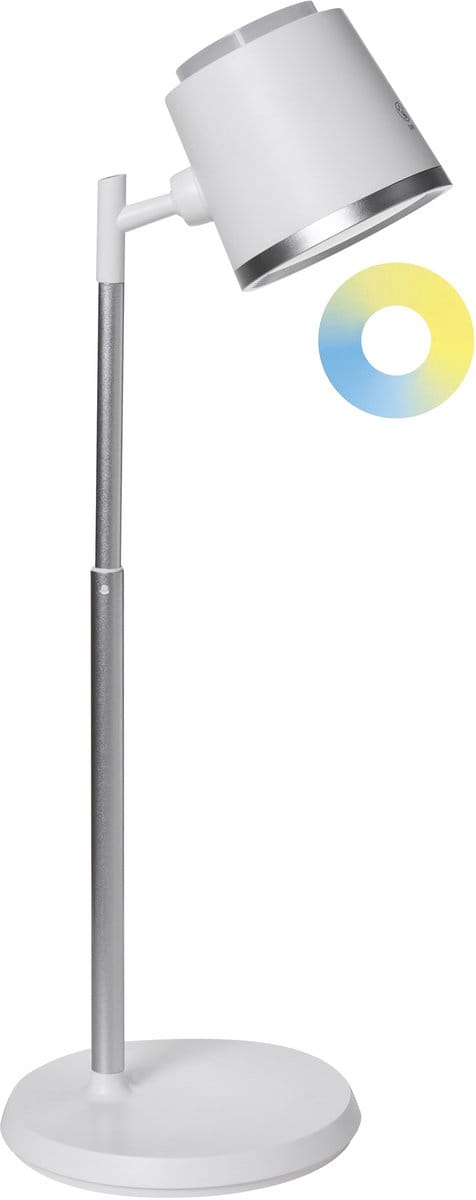 LIBRA - Bureaulamp LED - Wit - Synthetisch materiaal