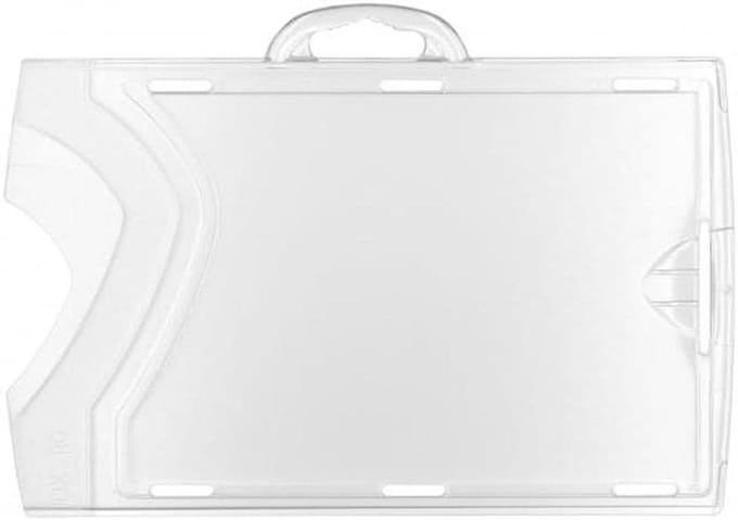 Badgehouder Transparant - Kaarthouder ID - Kaarten Beschermen - Uv-bestendig Polycarbonaat - 100 Stuks - Helder