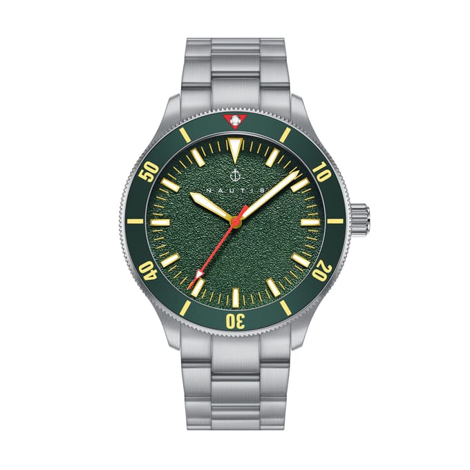 Nautis Deacon NAUN101-2 Heren Horloge 43mm 20 ATM