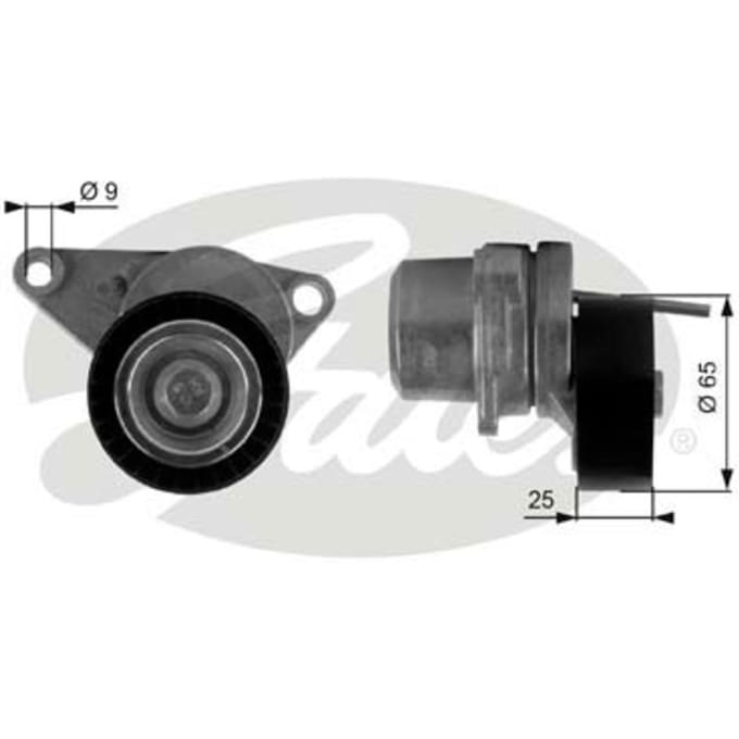 Spanpoelie, V-riem GATES T38313