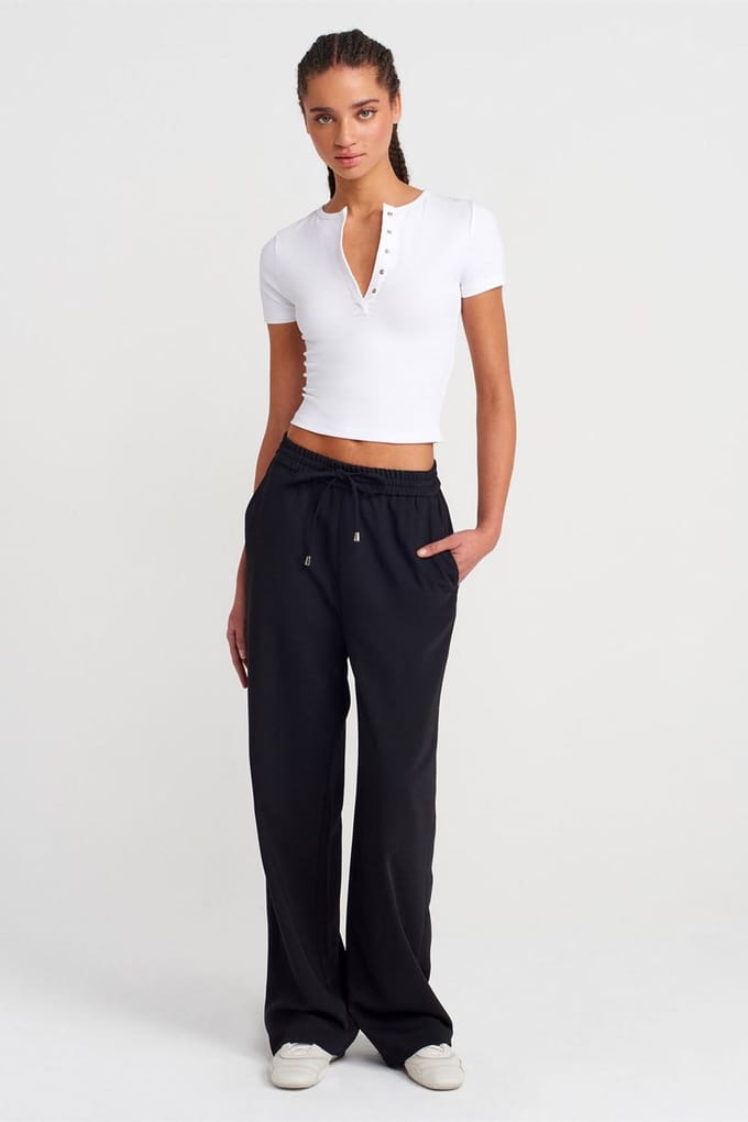 Wijde Crepe Broek