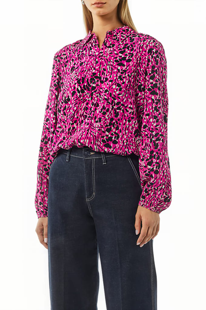 Comma Blouse Pink Taglia: 34 | Maglie a manica lunga Outlet | Donna | Rosa