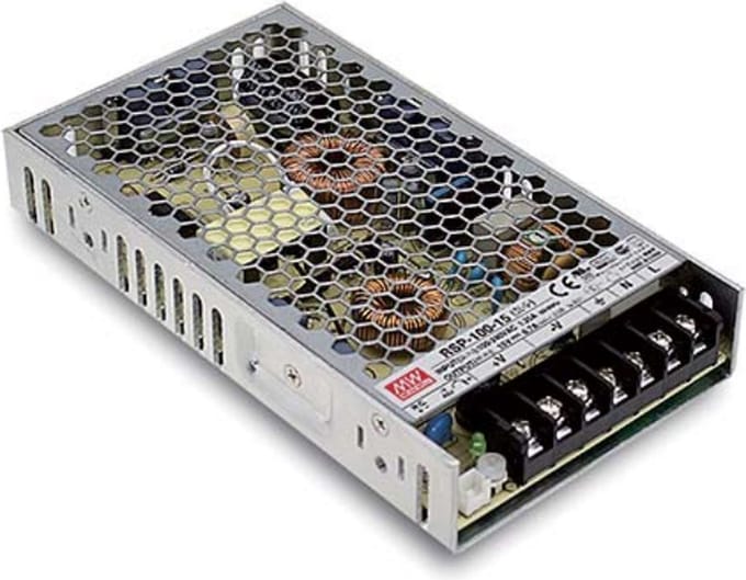 Mean Well RSP-100-24 Schakelnetvoedingsmodule 24 V/DC 4.2 A 100 W