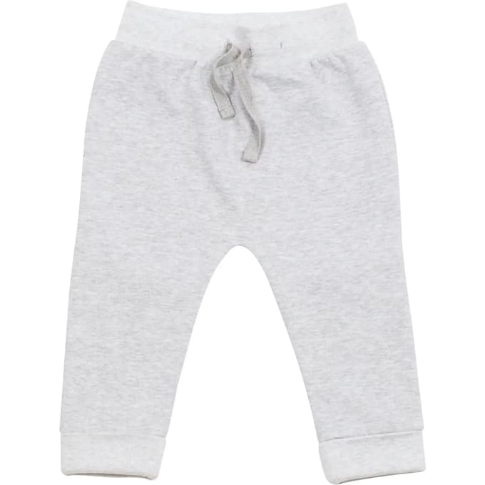 Larkwood Toddler Jogger LW062 - Heather Grey - 24/36M
