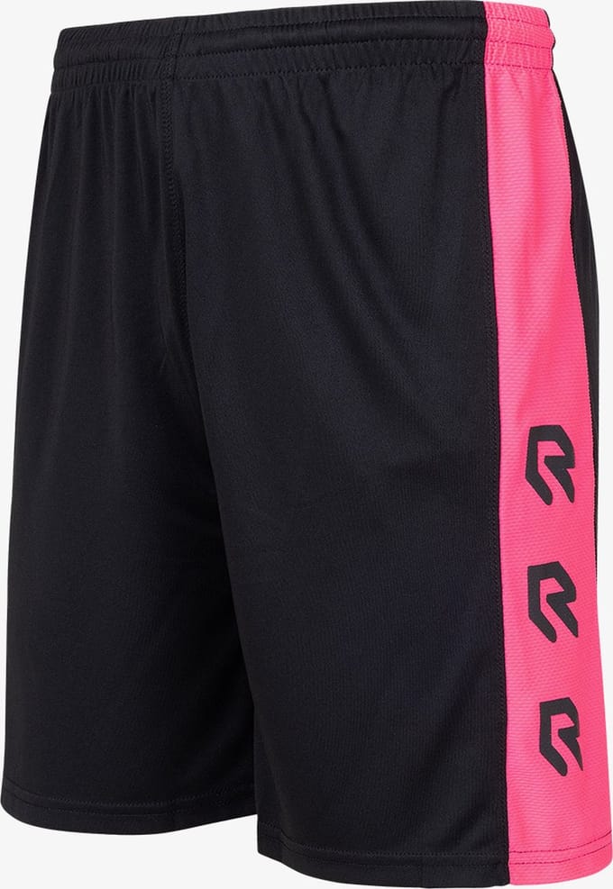 Robey Performance Short Kinderen - Fluo Roze / Zwart | Maat: 140