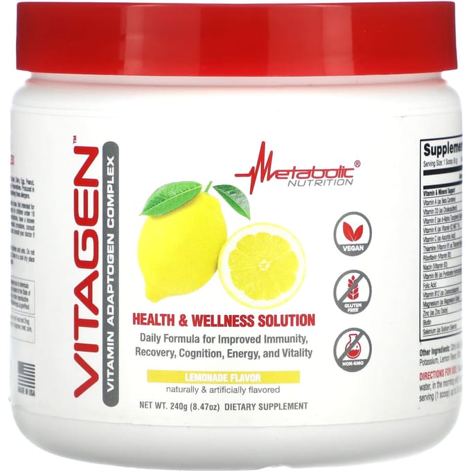 Vitagen, Citroenlimonade, 240G(8.47Oz)