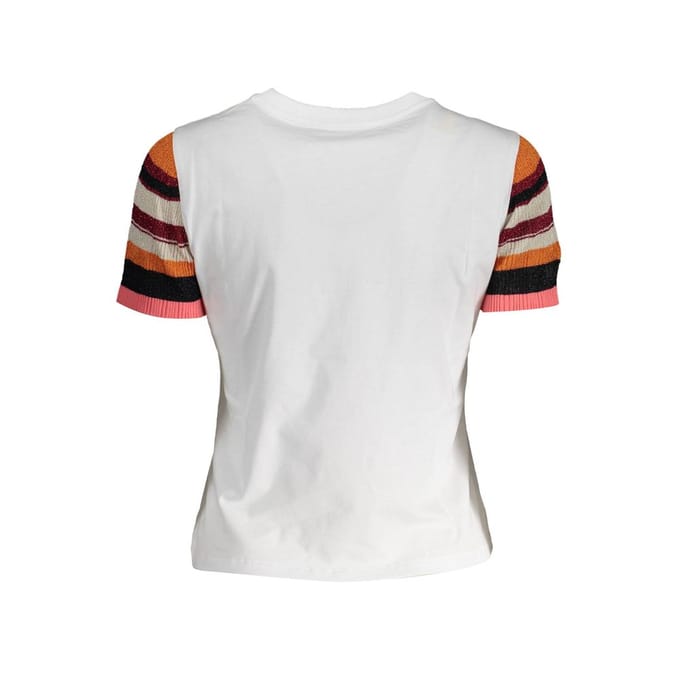 Gestreept gebreid dames-T-shirt Desigual