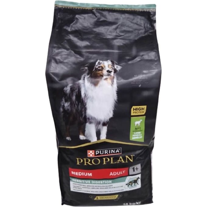 14kg Sensitive Digestion Medium Adult Lam & Rijst Purina Pro Plan Hondenvoer