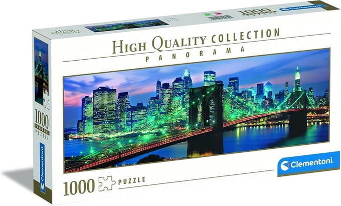 Panorama Legpuzzel Brooklyn Bridge - 1000 Stukken voor Volwassenen