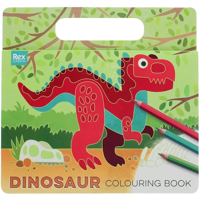 Kleurboek Rex London Dinos