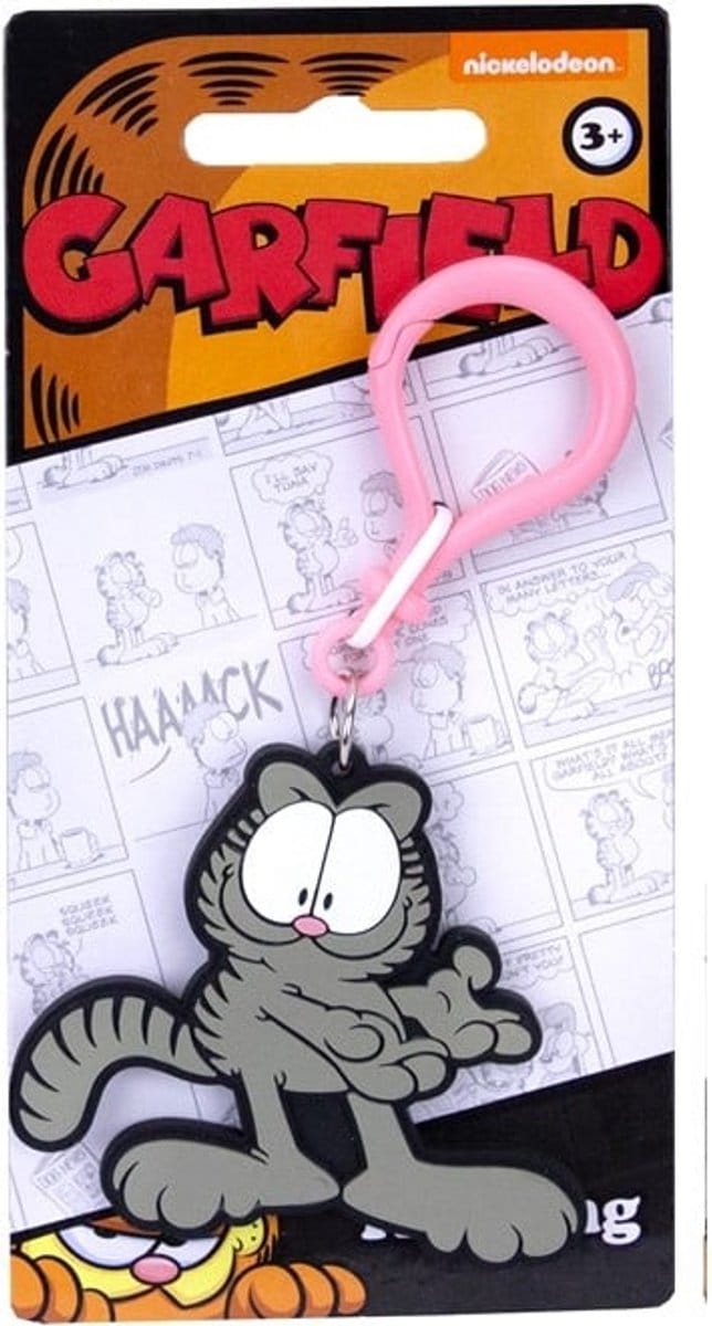 Nermal Sleutelhanger – Tashanger / Clip-Hanger – Cartoon Sleutelaccessoire – Garfield