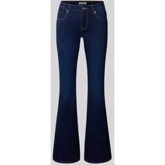 Bootcut jeans van katoenmix, model 'REESE'