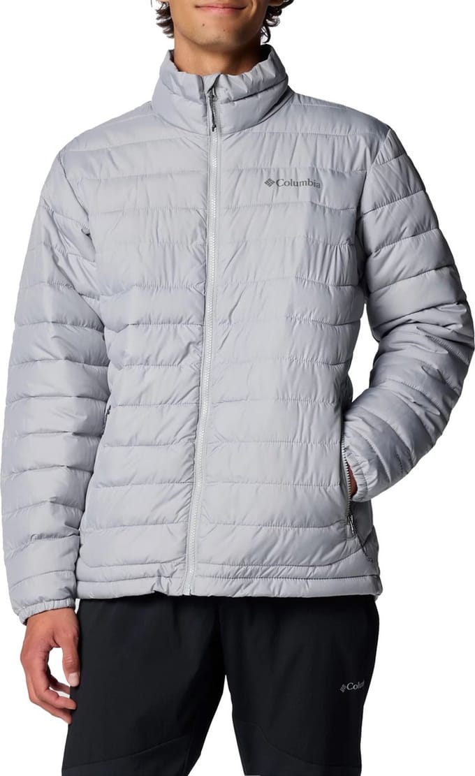 Columbia Powder Lite II Jacket winterjas donsjack gevoerd 2086964 039 grijs