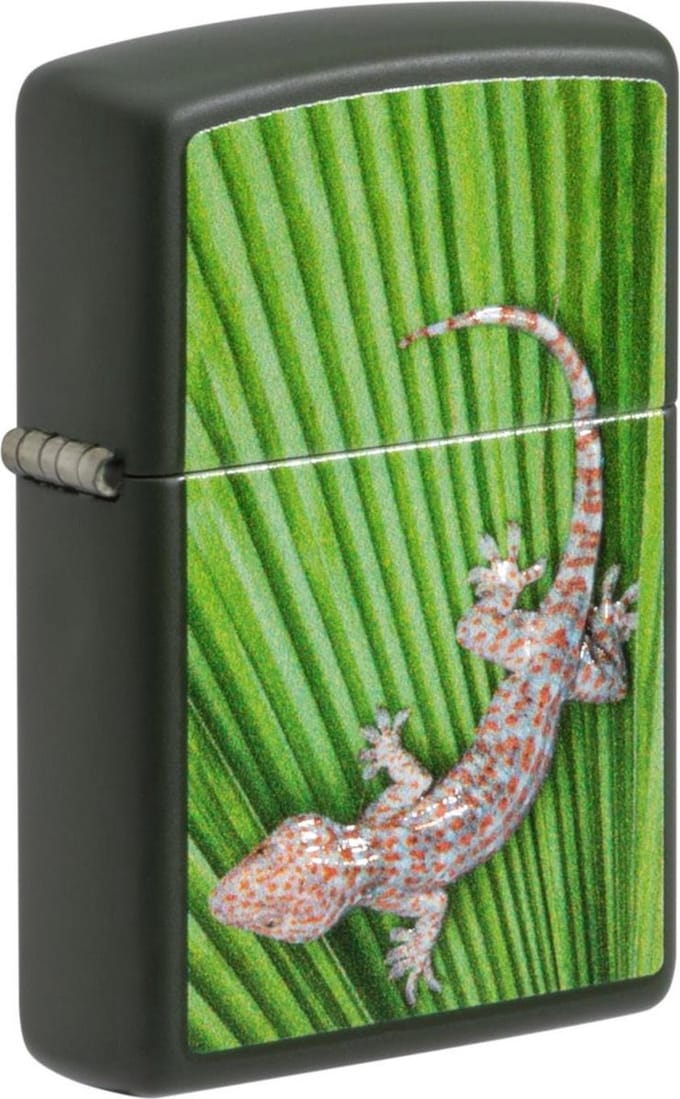 Aansteker Zippo 3D Print Gecko