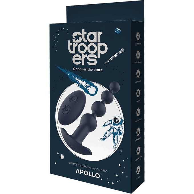 Anale Vibrator Dream Toys STARTROOPERS APOLLO Blauw
