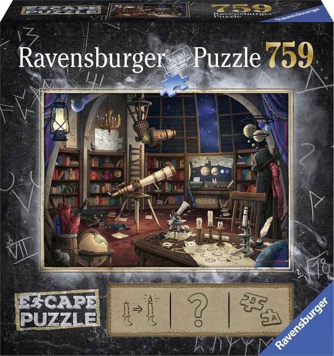 Ravensburger ESCAPE 1 Space Observatory 759st Volwassenen puzzels