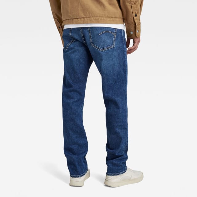 G-STAR Mosa Straight Heren Jeans - faded atlantic ocean