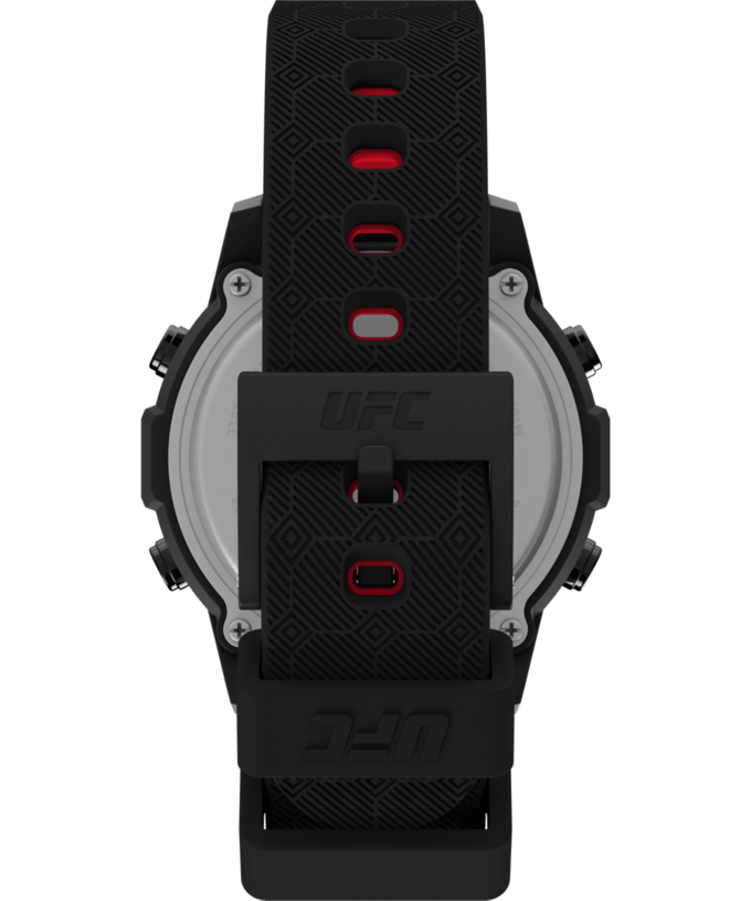 Timex UFC Brawler TW2V98000 Horloge - Siliconen - Zwart - Ø 42.5 mm