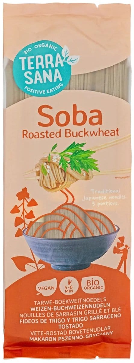 TerraSana Soba boekweit geroosterd bio 250 Gram