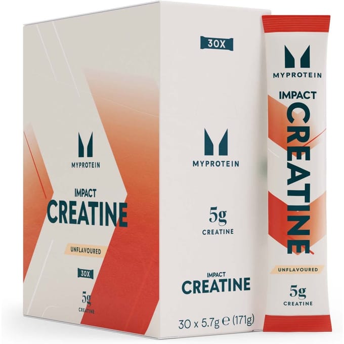 Impact Creatine | Creatine Sachet - 30 x 5.7g - Naturel