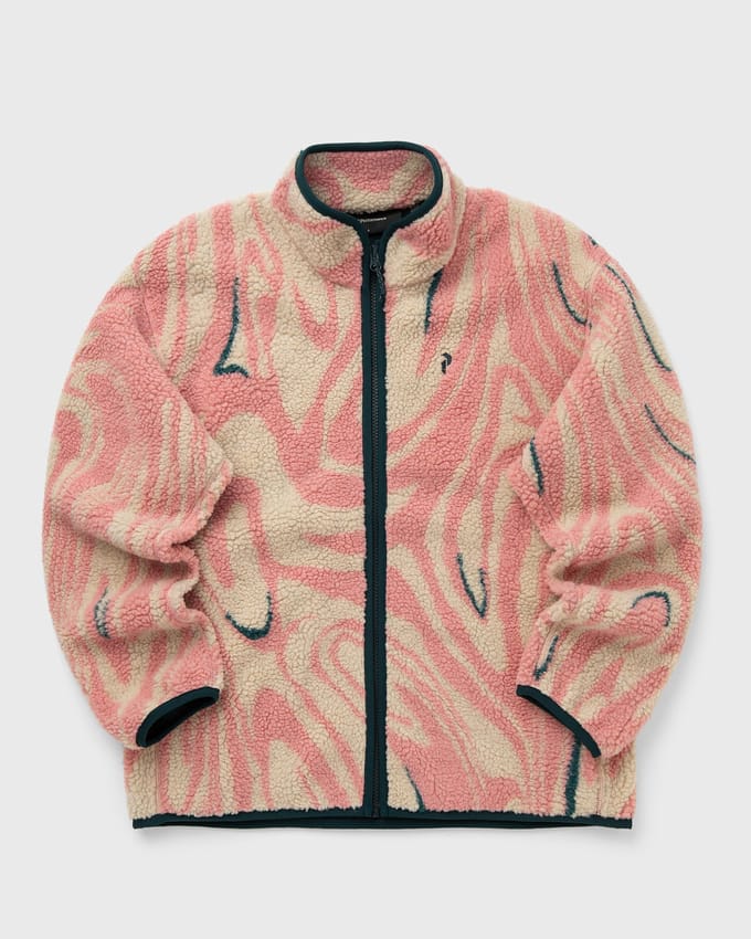 Graphic Pile Jacket