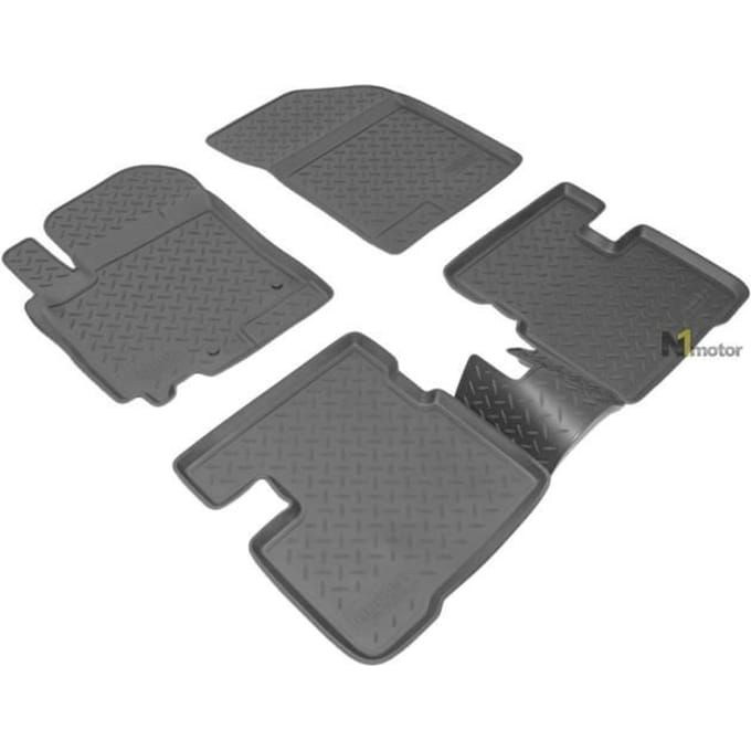 Doublures NORM | Tapis De Sol En Caoutchouc TPE Toutes Saisons Pour Suzuki Swift 2010-2017 noir