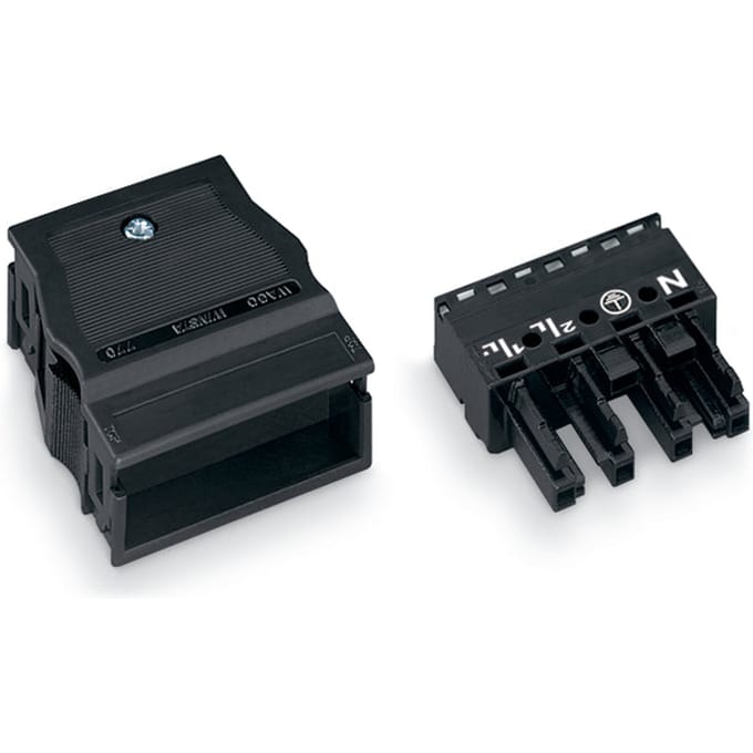 Wago Winsta Midi 4-Pool Vrouwelijke Connector Met Trekontlasting - 770-104