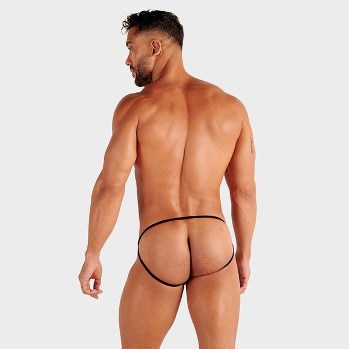 WOH heren jockstrap sexy fun zwart II