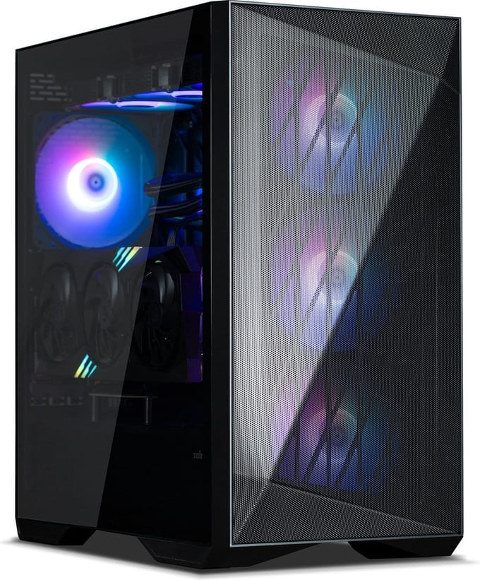 Zalman Z9 Iceberg MS - mid tower - extended ATX - Case - Tower - Zwart